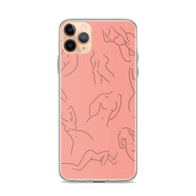 Load image into Gallery viewer, All Bodies Are Beautiful- Coral iPhone Case