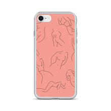 Load image into Gallery viewer, All Bodies Are Beautiful- Coral iPhone Case