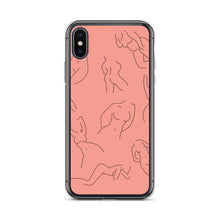 Load image into Gallery viewer, All Bodies Are Beautiful- Coral iPhone Case