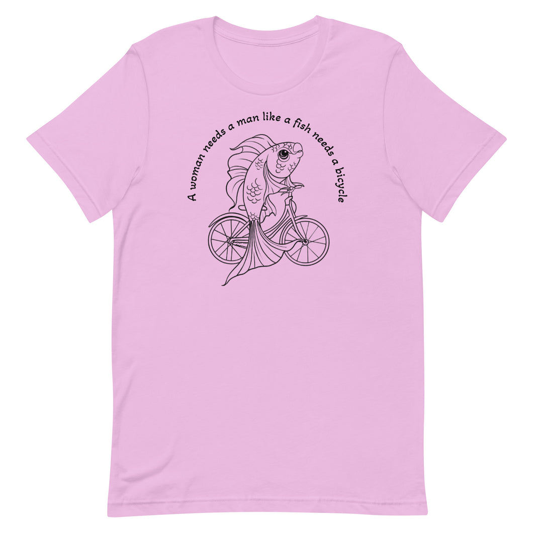 A Fish Needs A Bicycle Tee