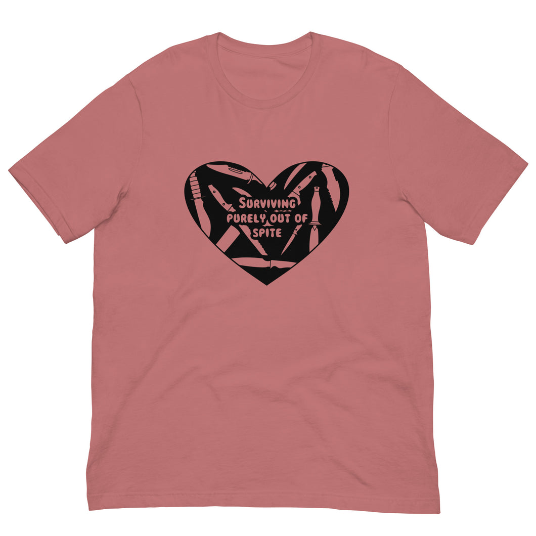Surviving Purely Out Of Spite Tee
