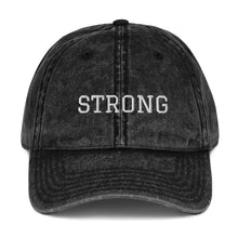 Load image into Gallery viewer, Strong Vintage Wash Hat
