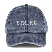 Load image into Gallery viewer, Strong Vintage Wash Hat
